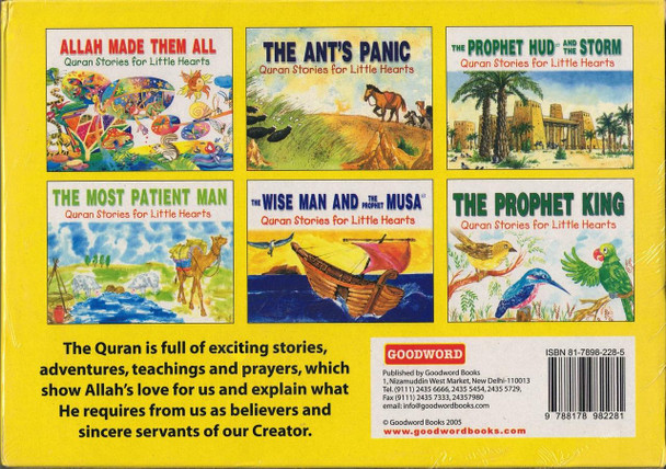 My Quran Stories for Little Hearts Gift Box-4 By Saniyasnain Khan,,