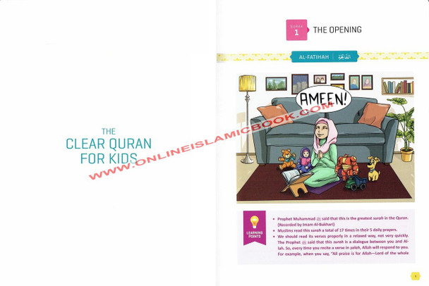 The Clear Quran: For Kids (Surah 1, and Surah 49-114) By Dr. Mustafa Khattab
