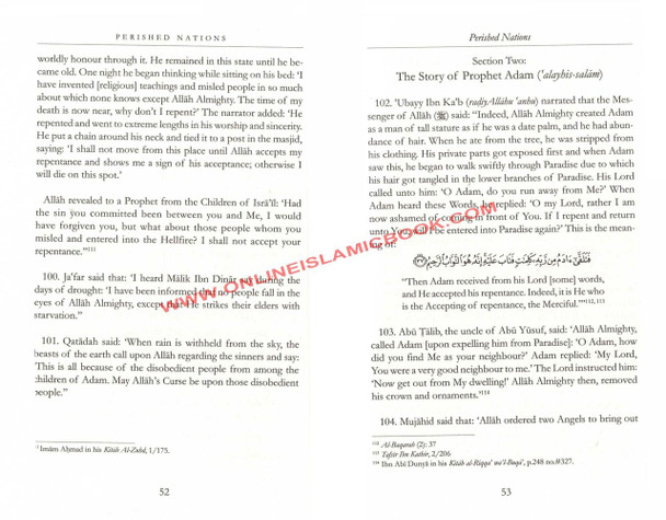 Perished Nations, Book of Penalties By Al-Hafiz Ibn Abi Al-Dunya