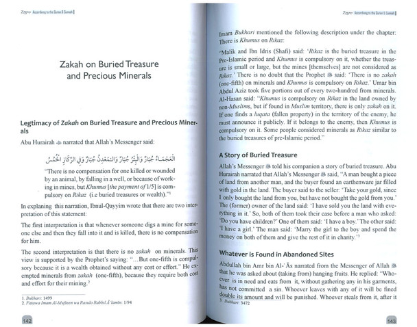 Zakah According to the Quran & Sunnah By Prof. Muhammad Zulfiqar,9786035001540,