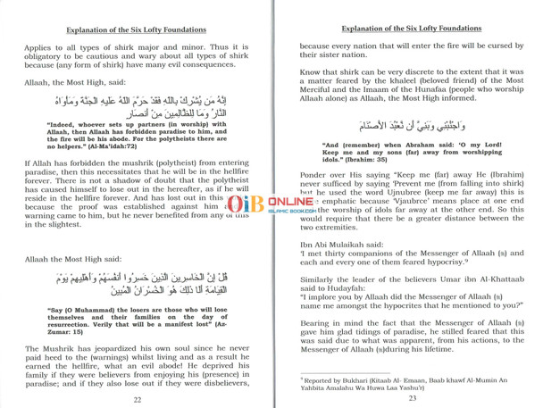 The Explanation of the Six Foundations Muhammad Ibn Abdul Wahhab