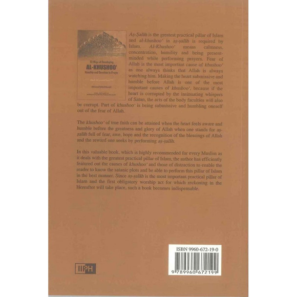 33 Ways of developing AL KHUSHOO (Humility and Devotion in Prayer) By Muhammad Salih Al-Munajjid,9789960672199,