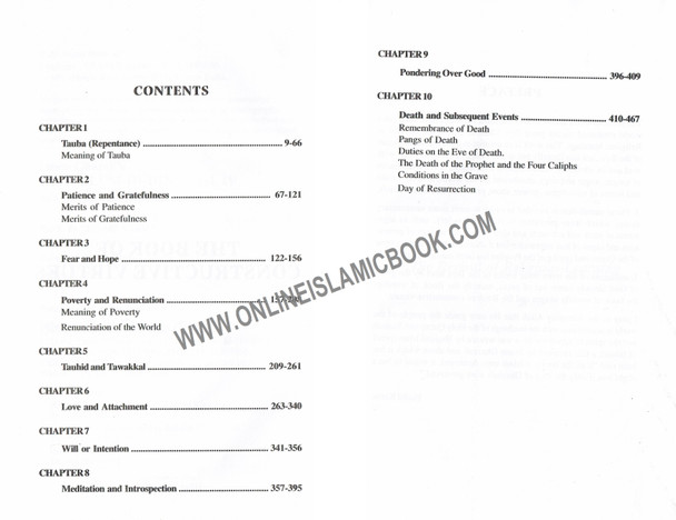 Ihya Ulum-id-Din - The Book of Religious Learnings - 4 Volume Set By Iman Ghazzal,