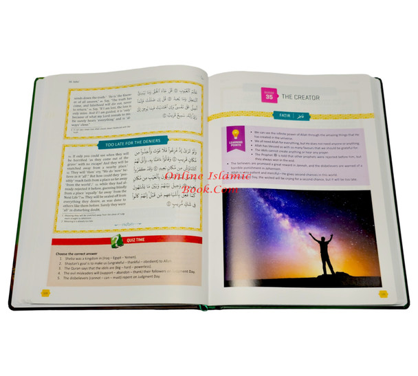 The Clear Quran,Tafsir For Kids- Surahs 29-48 ,Hardcover By Dr. Mustafa Khattab,