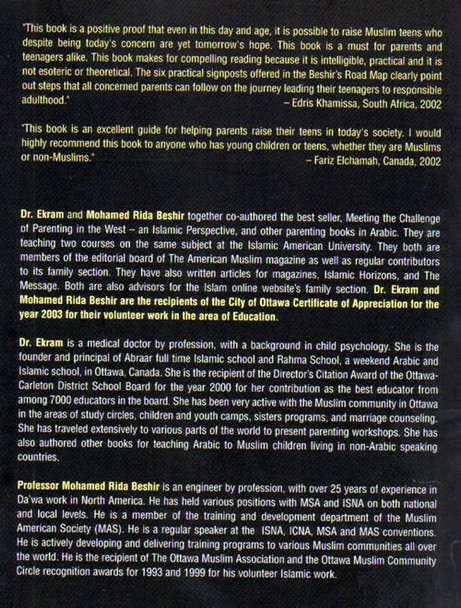 Muslim Teens - A Practical Parenting Guide Today's Worry, Tomorrow's Hope By Dr. Ekram & Mohamed Rida Beshir,9781590080047,