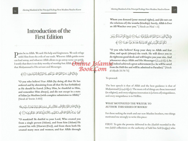 Alerting Mankind of the Principal Rulings New Muslims need to know (Part 1: Aqeedah),9798894126715,