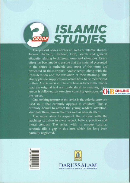 Islamic Studies Grade 3 By Maulvi Abdul Aziz Darussalam Publications,9786035003186,