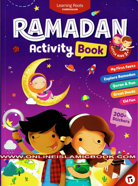 Ramadan Activity Book For Little Kids Ages 5 Plus,