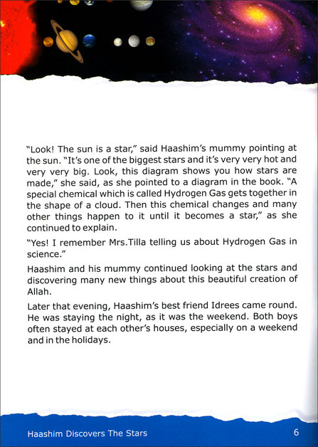 Haashim Discovers The Stars By Shazia Nazlee,9789960587349,