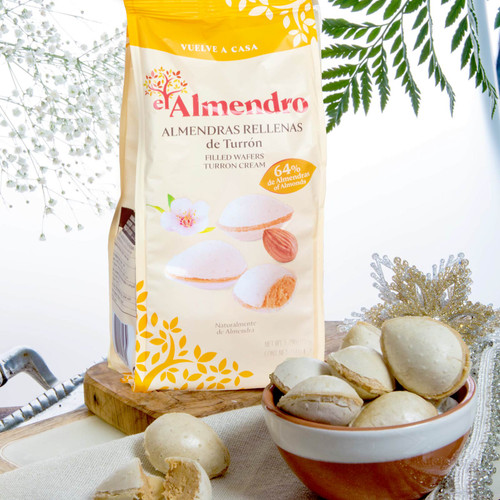 Almond cream filled wafers by El Almendro