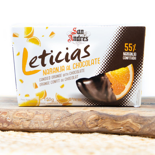 Candied Orange with Chocolate Leticias by San Andres