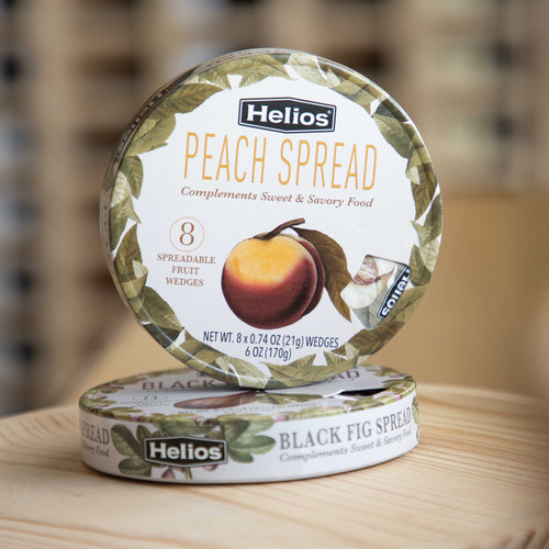 Peach spread portions by Helios