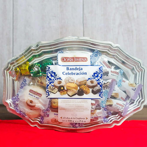 Platter with Assorted Christmas Sweets by Dona Jimena