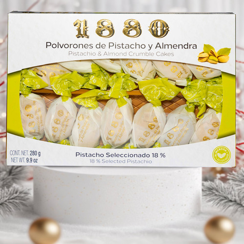 Polvorones Pistacho - Crumble cakes by 1880