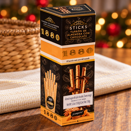 Chocolate Almond Turron Sticks by 1880