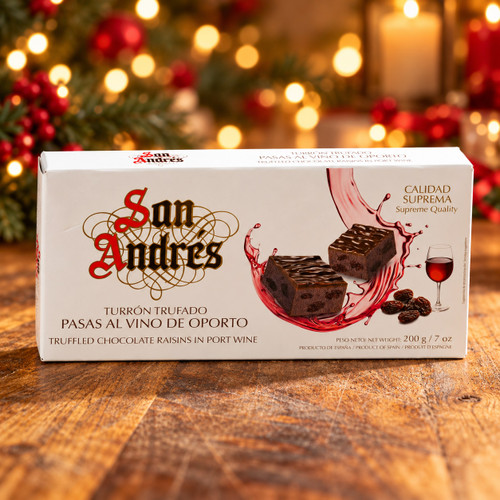 Truffled Chocolate Raisins in Port Wine by San Andres