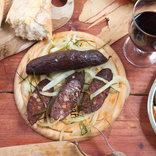 Morcilla with Onions - Black Sausage by Doña Juana