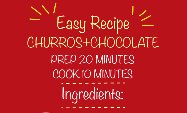 Easy Homemade Churros with Chocolate Recipe