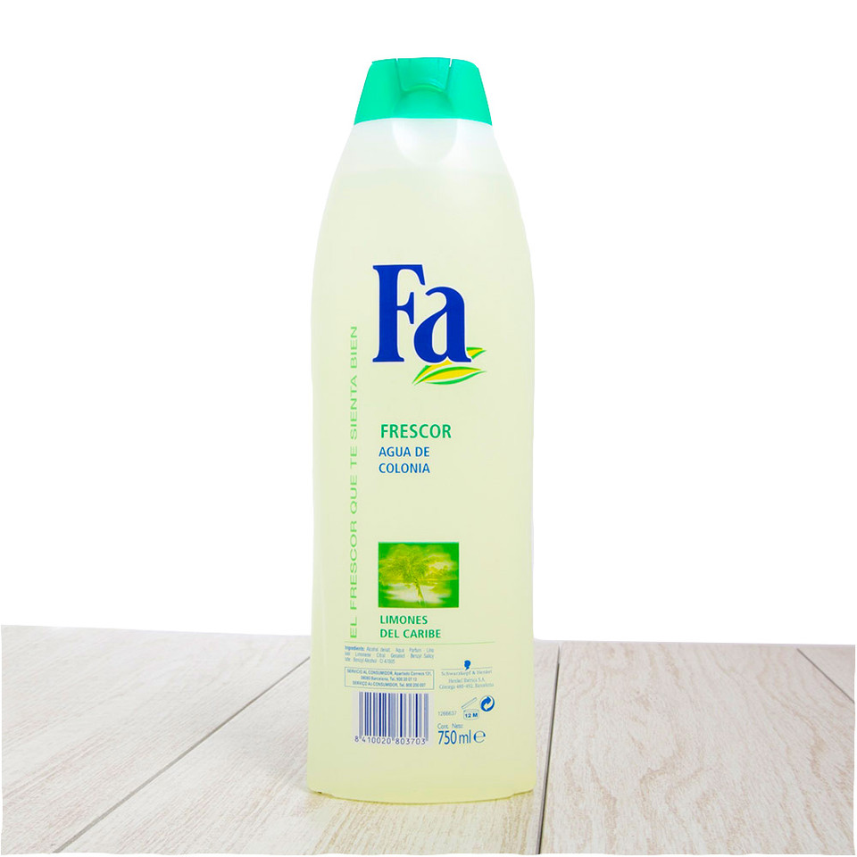Shower gel Limones del Caribe by Fa - Tienda Delicias