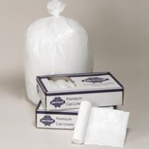 Trash Liner 7-10 Gallon Clear 24X24 20/50 count