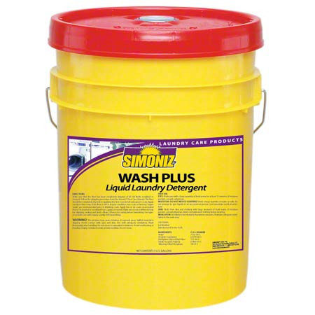 Wash Plus Laundry Detergent (Simonize) 5 gallon bucket