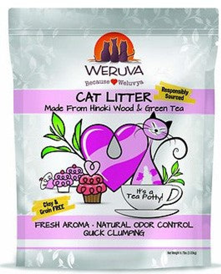 Weruva CAT LITTER  It's A Tea Potty 6.7lb