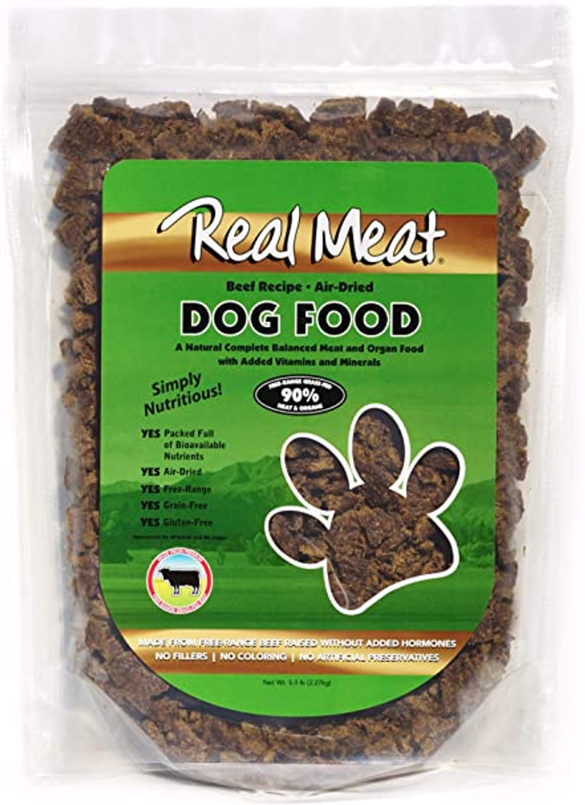 Real Meat Air Dried Dog Food - Beef 5lb