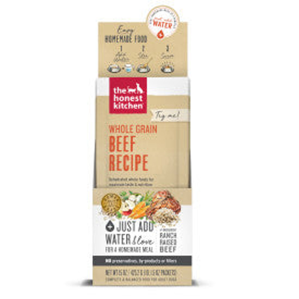 THK Dehydrated Dog WG - Beef 1.5 oz Single Serve Pack x 10