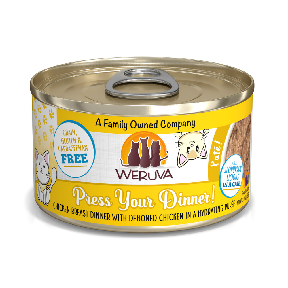 Weruva PATE Can - Who wants to be a Meowionaire? 5.5oz 8pk