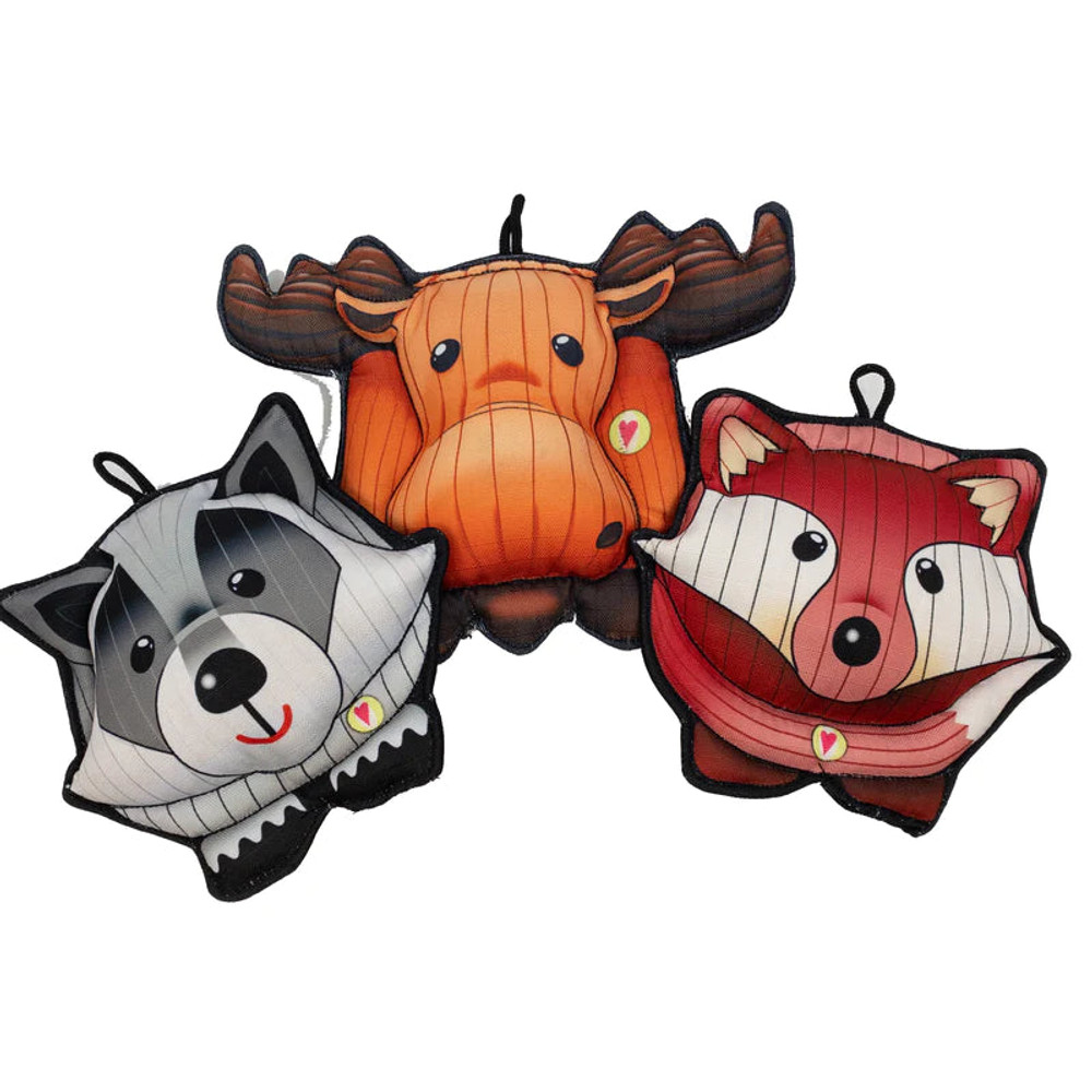 HuggleHounds Tuff - Woodland Friends Assorted 3pk