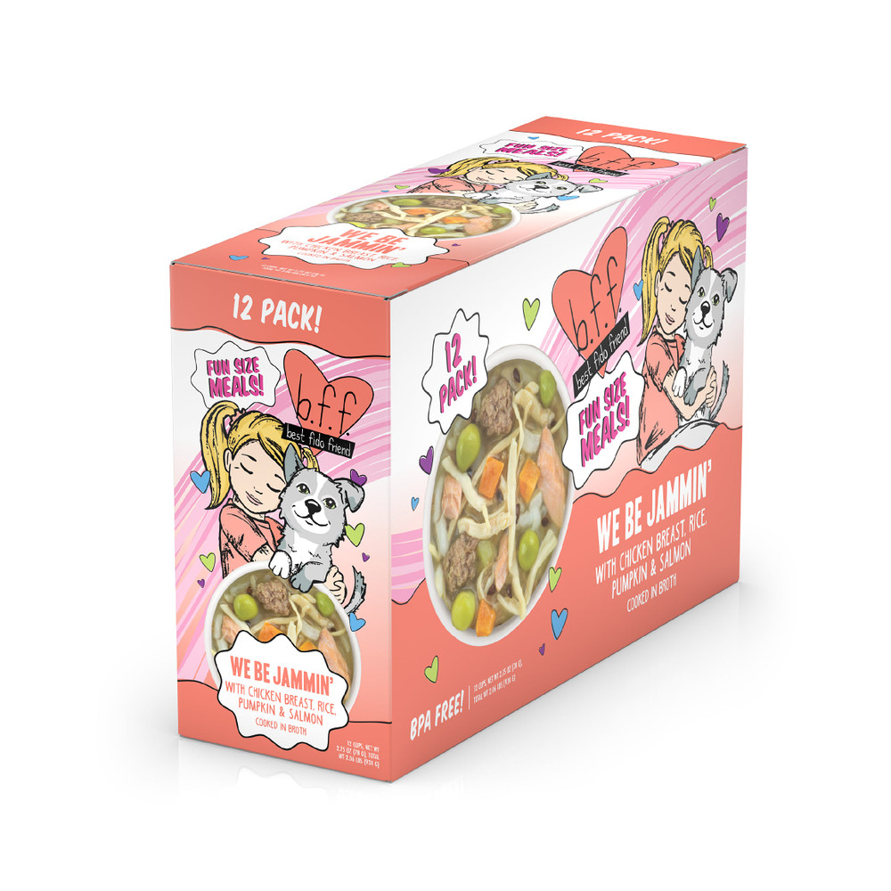 BFF FSM Dog Cup - We Be Jammin' 2.75oz 12/cs