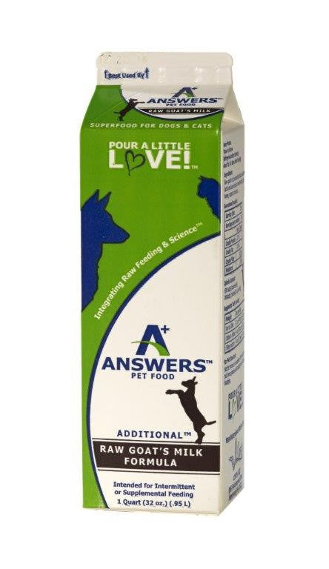 Answers Frozen Power Pours - Goat's Milk Quart