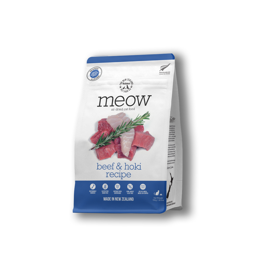 New Zealand Meow - Air-Dried Beef & Hoki 26.5oz