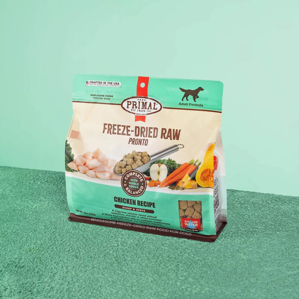 Primal FD Dog - Pronto Chicken 25oz*