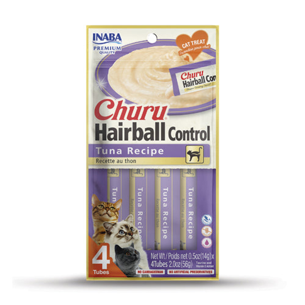 Inaba Churu - Hairball Control Tuna Recipe 6pk