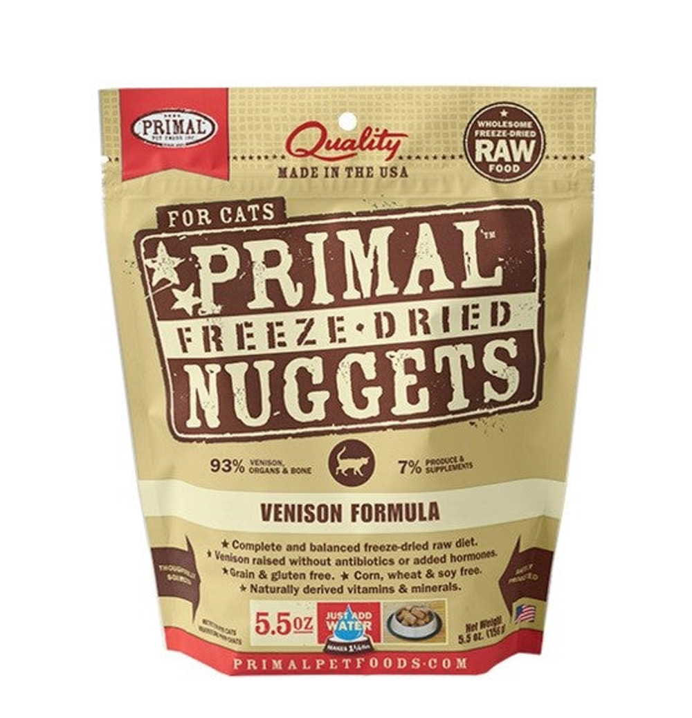 Primal FD Cat - Nuggets Venison 5.5oz