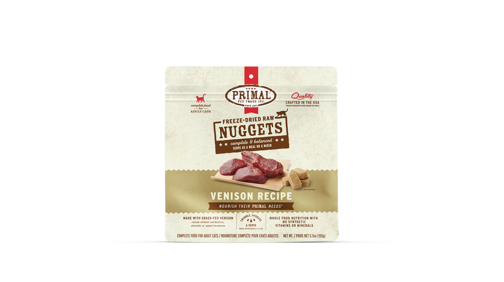 Primal FD Cat - Nuggets Venison 5.5oz