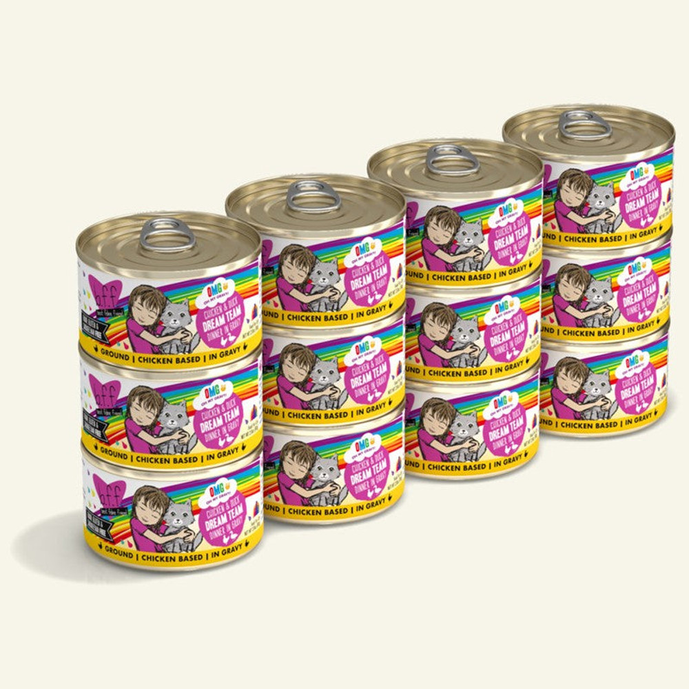 BFF OMG Can -  Chicken & Duck Dream Team 2.8oz 12pk