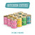 Weruva CATS IN THE KITCHEN Can -  Kitchen Cuties Variety Pack 6oz 24/cs