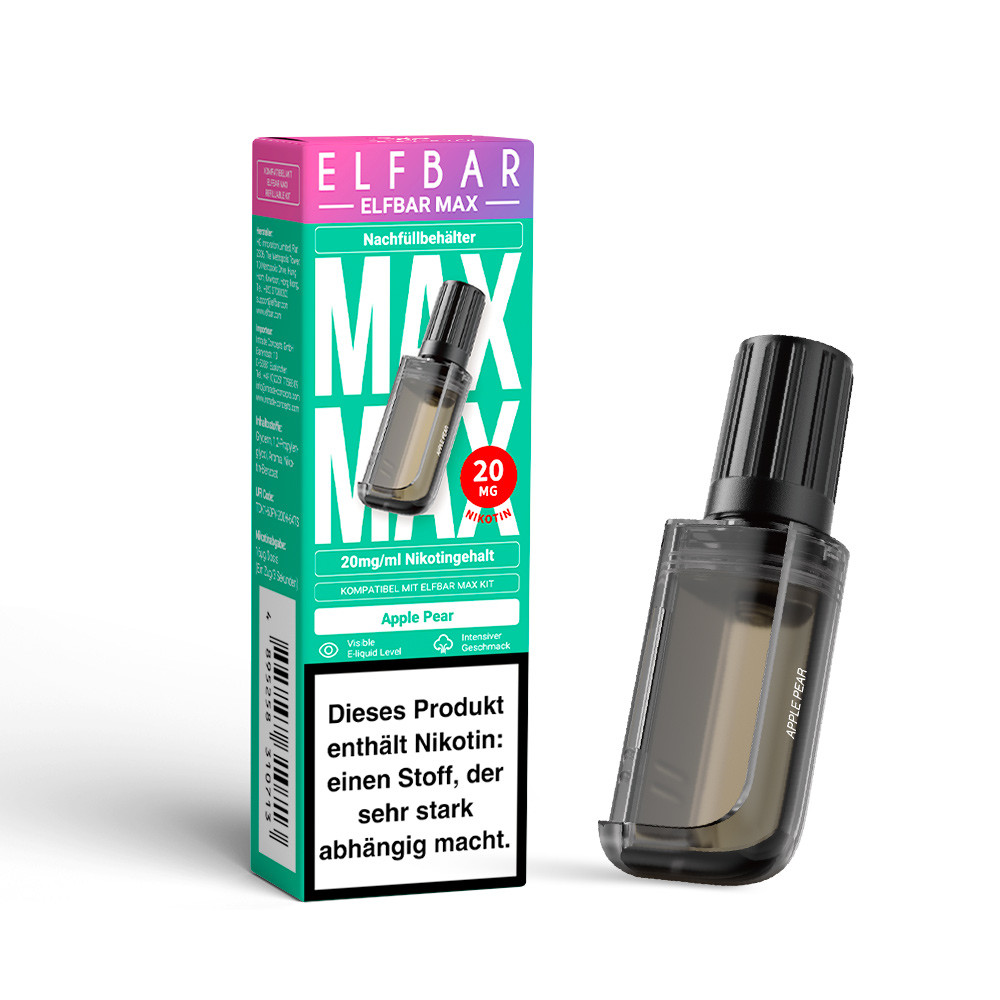 dampflager elfbar liquid Elfbar Pear Geschmack Elfbar Max 6000 - Pod