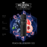 SKE Crystal 800 Pro Pod mit Früchten Peach Blueberry Ice