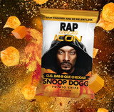 Rap Snacks Snoop Dogg BBQ & Cheddar Chips 71g⚡️
