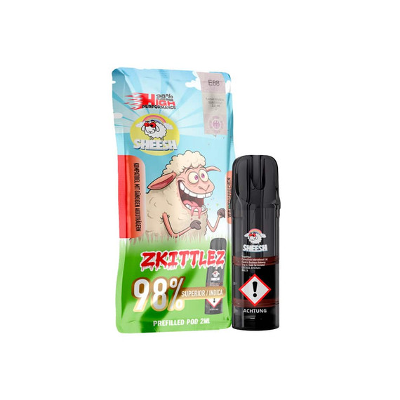 SHEESH Signature 98% Pod - Zkittlez /  ELFA kompatibel