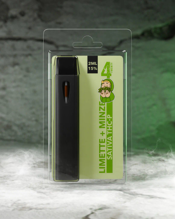 4TWENTY THCP VAPE Limette + Minze