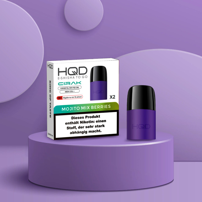 HQD CIRAK POD Mojito Mix Berries - 2er Pack