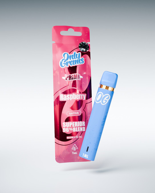 Only Grams Prime Neue Sorte Raspberry