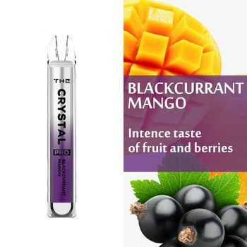 The Crystal Pro Vape mit Früchten Geschmack Black Currant Mango
