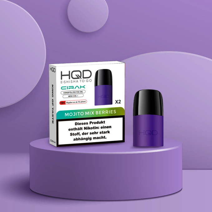 HQD CIRAK POD Mojito Mix Berries - 2er Pack
