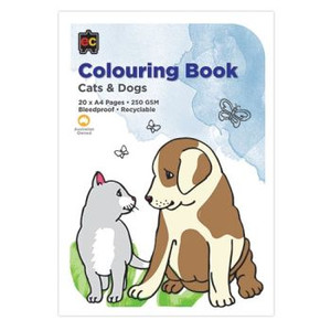 CATS & DOGS COLOURING BOOK