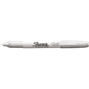 SHARPIE METALLIC MARKER Permanent 1.0mm Silver, Box of 12 (39013)